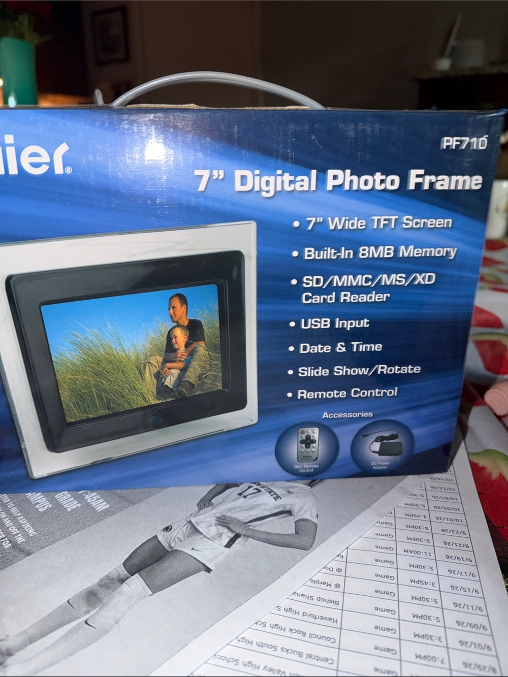 7" Digital Photo Frame - NWT